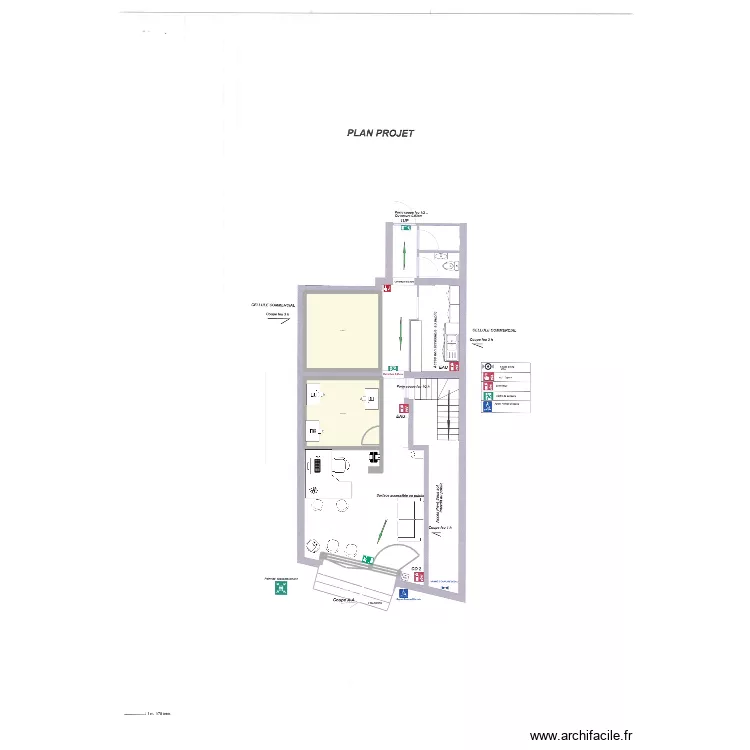 LM AUTO POINTCODE. Plan de 2  et 140 m²