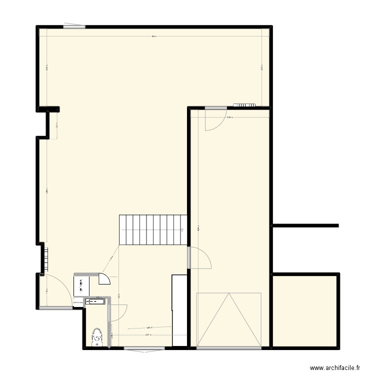 petunias cote ok. Plan de 4 pièces et 104 m2