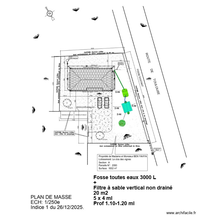 Ben Yahya Schiro. Plan de 0 pièce et 0 m2