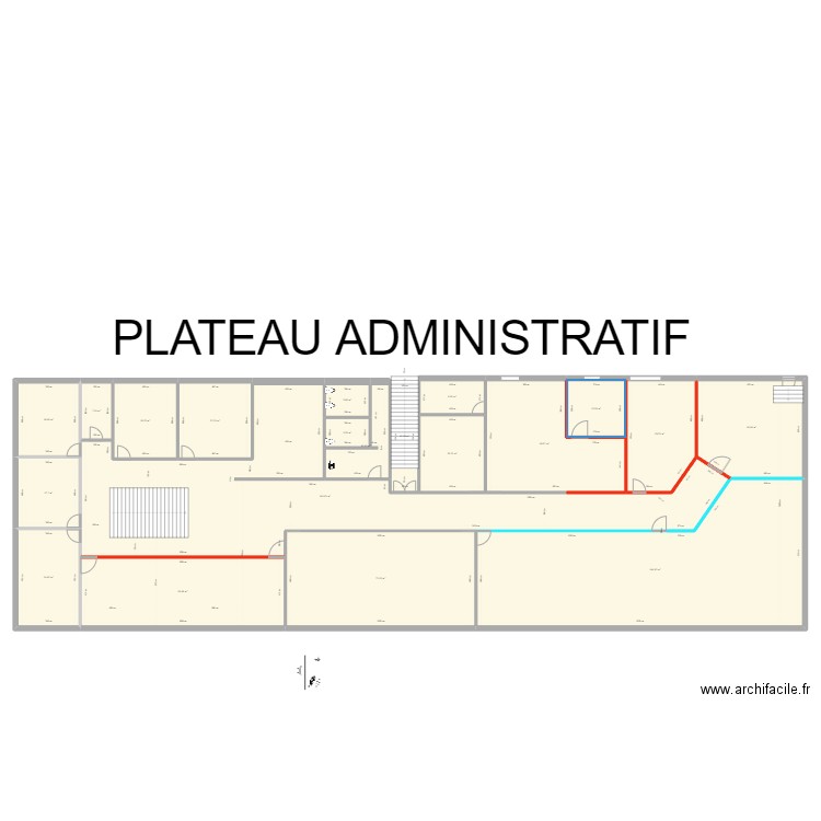 adm office cath 2. Plan de 0 pièce et 0 m2