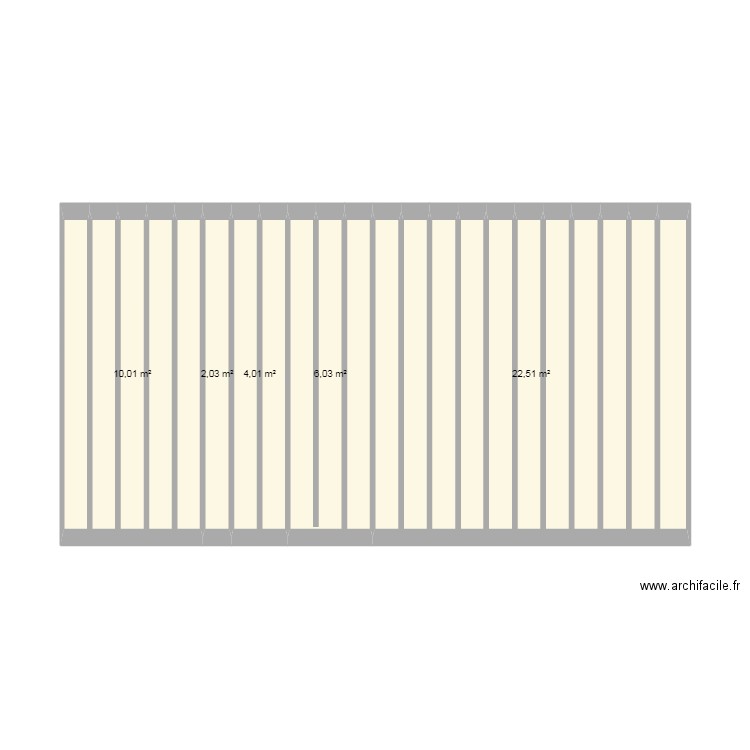 plancher bois rdc. Plan de 0 pièce et 0 m2