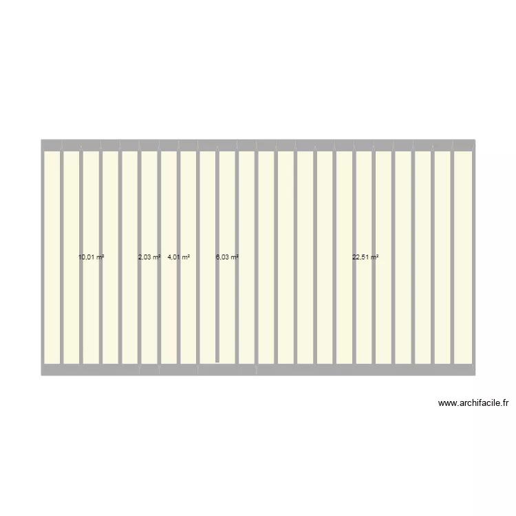 plancher bois rdc. Plan de 