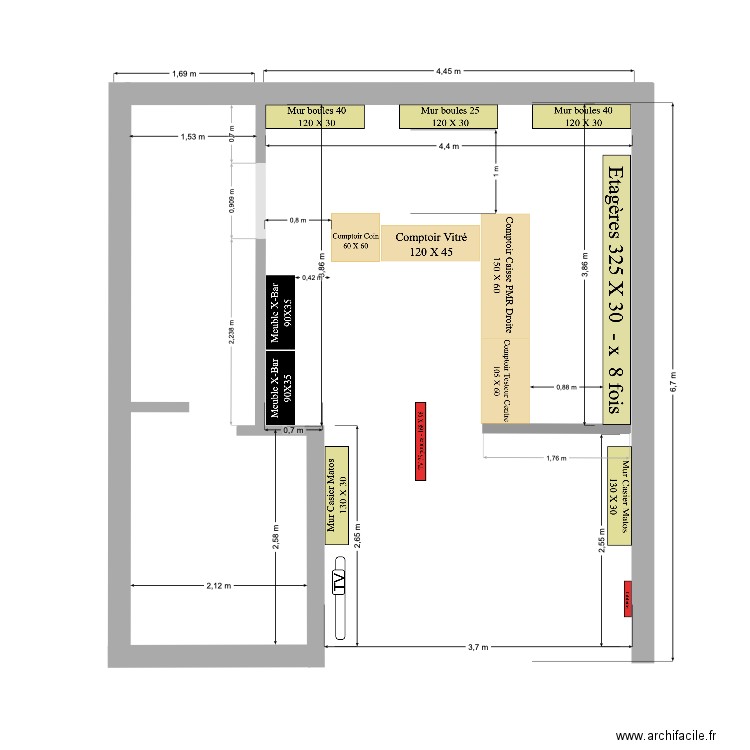 Phare de l’Europe V7 TV 75. Plan de 0 pièce et 0 m2