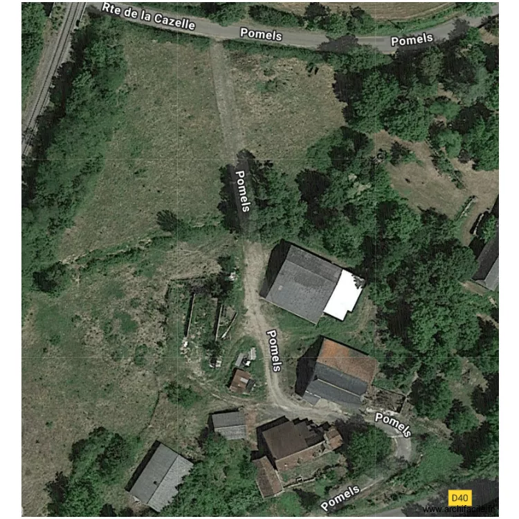 met luchtfot 1. Plan de 