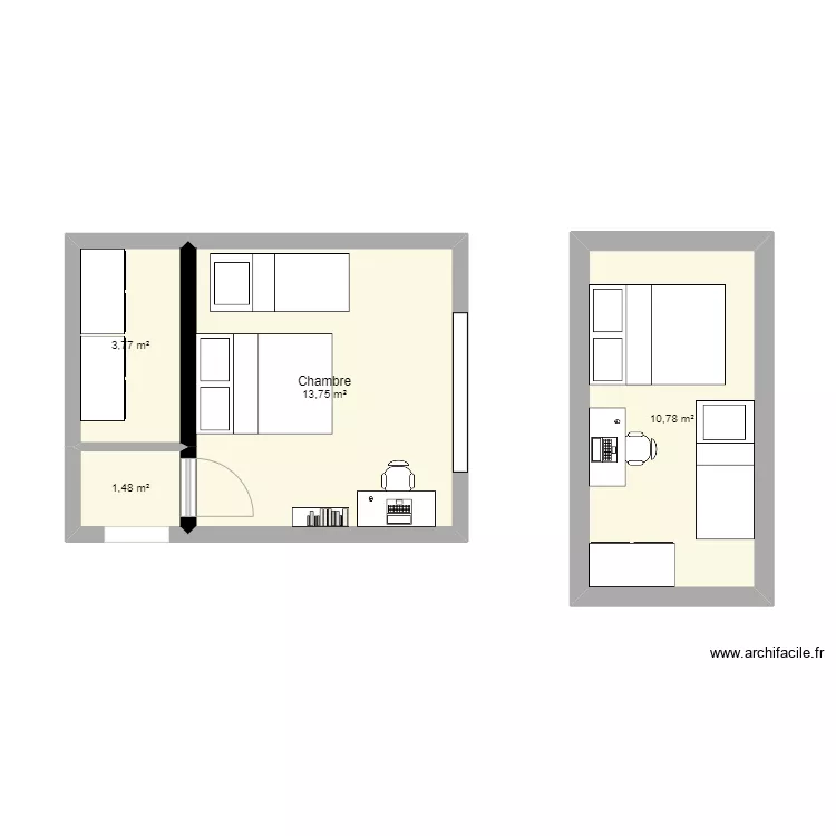 CHAMBRE CLARA. Plan de CHAMBRE CLARA. Plan de