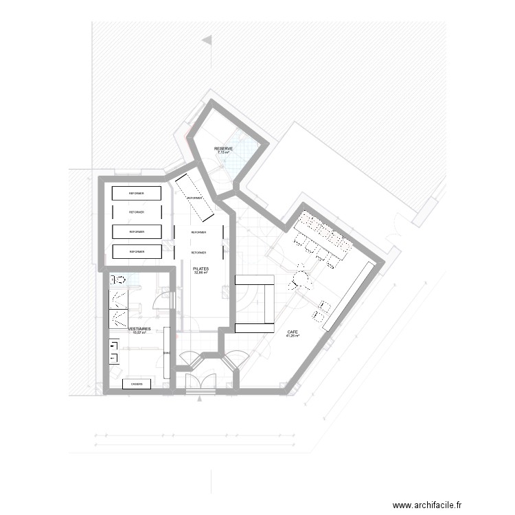 ALOÏA BIS. Plan de 4 pièces et 97 m2