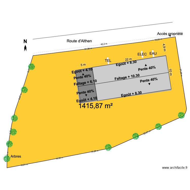 DP2. Plan de 0 pièce et 0 m2