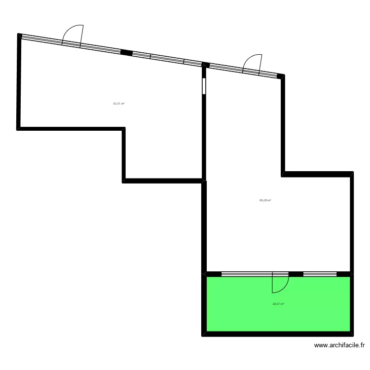 94V64D existant. Plan de 