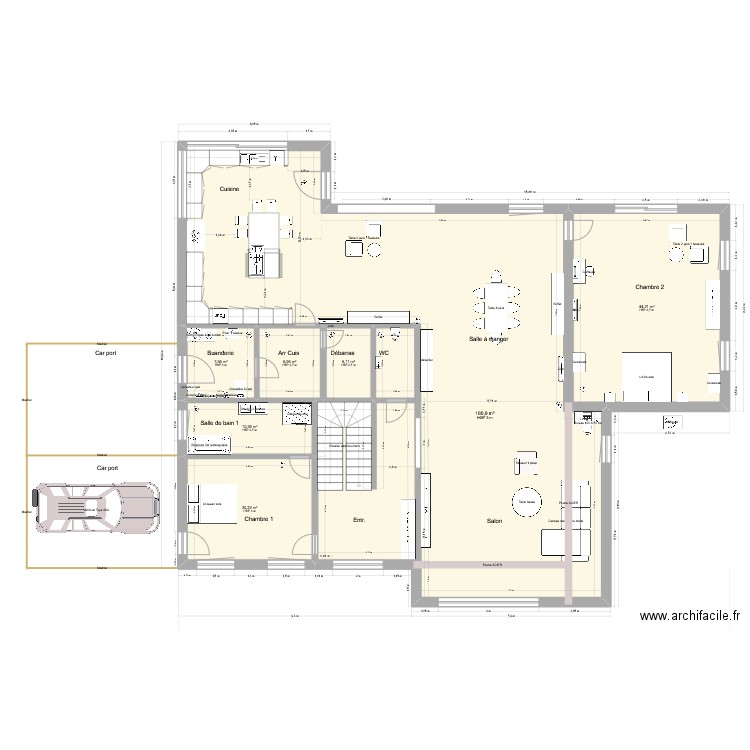 maison chambre +mezza. Plan de 14 pièces et 473 m2
