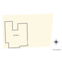 plan de masse porte fenêtre