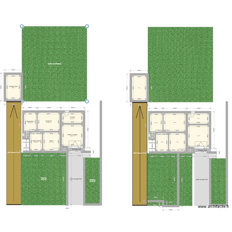 Maison Blegny. Plan de 18 pièces et 187 m2