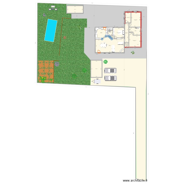 maison muy plan maison et jardin dep garage. Plan de 18 pièces et 1194 m2
