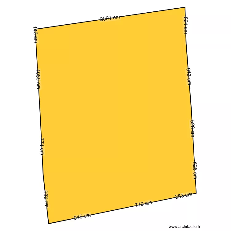 MAISON N°2 ARNOU DESSEVRES. Plan de MAISON N°2 ARNOU DESSEVRES. Plan de