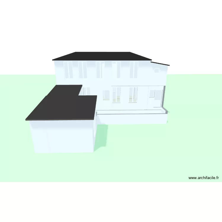 MAISON SAINTE ADRESSE. Plan de 25  et 175 m²