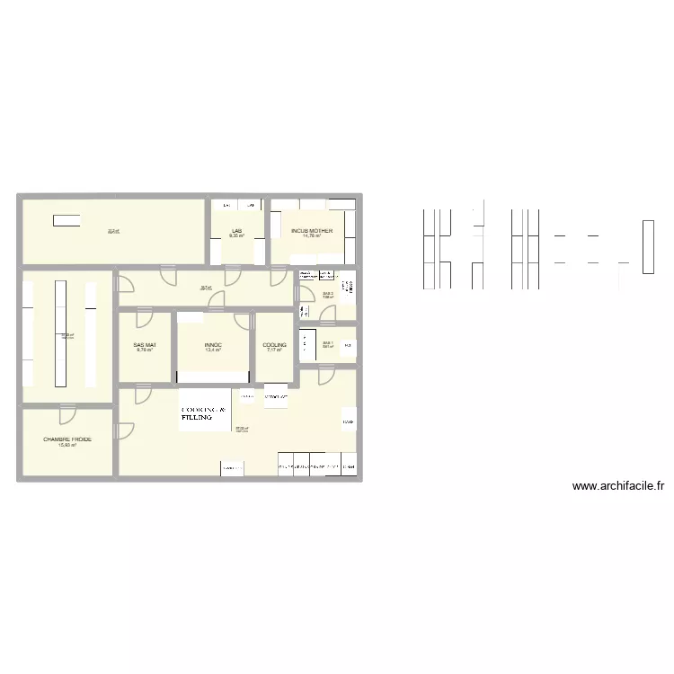 hotel. Plan de 