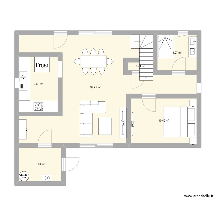 plan nouvelle maison. Plan de 0 pièce et 0 m2
