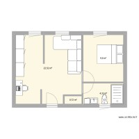 Studio de jardin environ 40m2