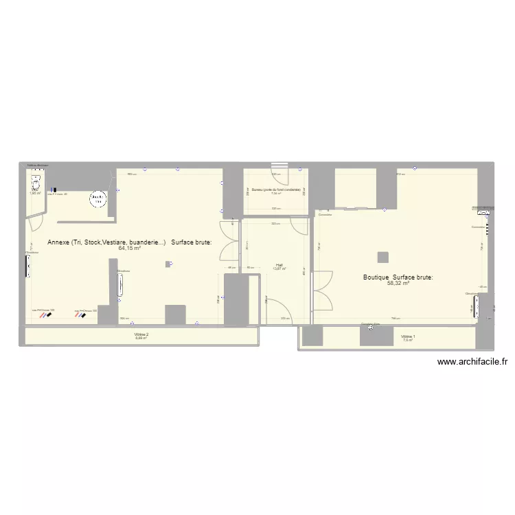 CRf Clermont brut. Plan de 