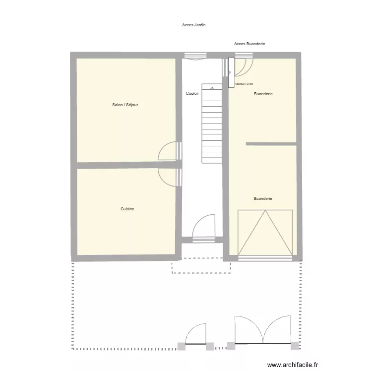 GAUGET Julien. Plan de 3 Pièces et 66 m² GAUGET Julien. Plan de 3 Pièces et 66 m²