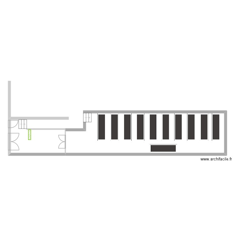 16 Darcet. Plan de 0 pièce et 0 m2