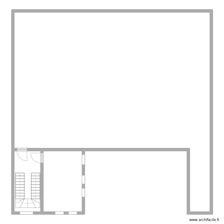 Stanley niv2. Plan de 3 pièces et 265 m2