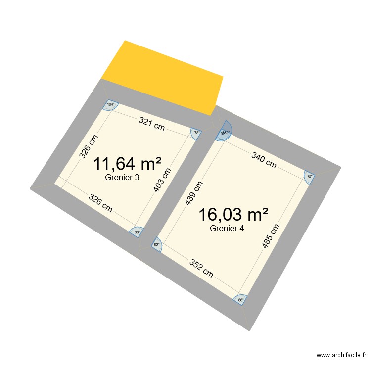 Albert. Plan de 0 pièce et 0 m2