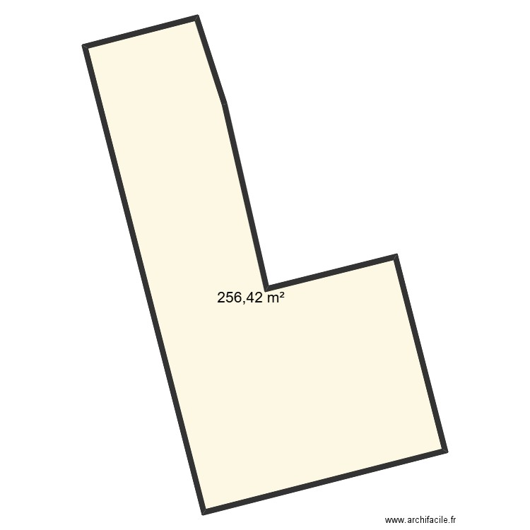 angerville. Plan de 1 pièce et 256 m2