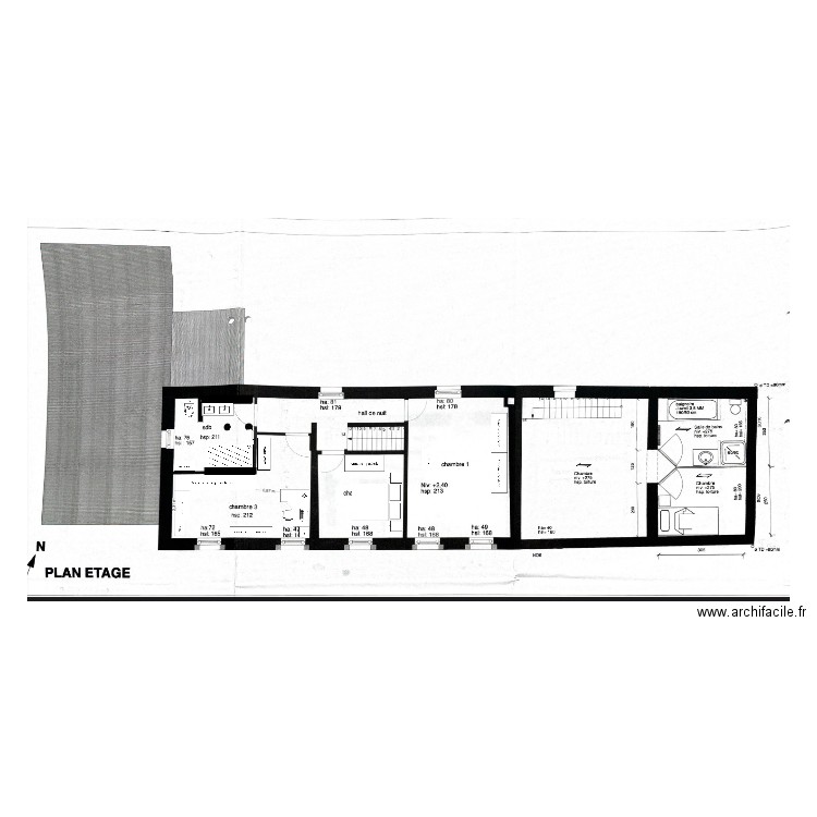 maison bruyères. Plan de 0 pièce et 0 m2