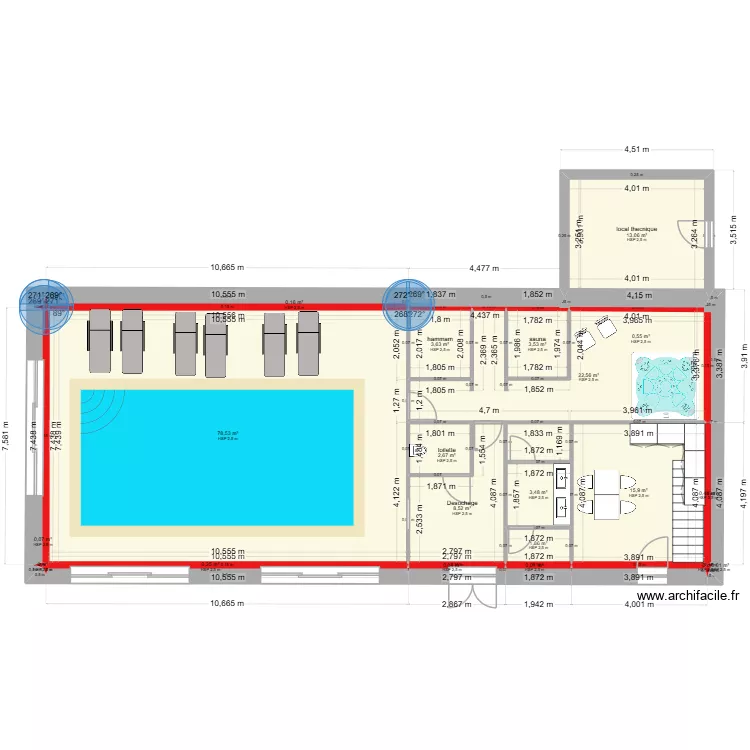 chambre d\'hote. Plan de 21 et 155 m² chambre d\'hote. Plan de 21 et 155 m²