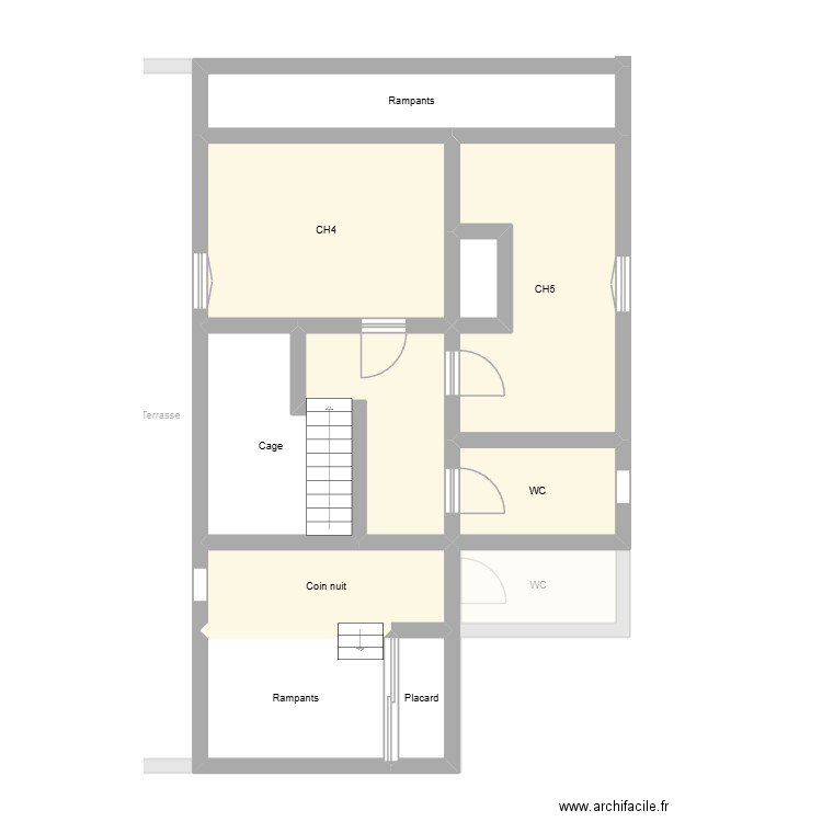 Consort Caillavet - Bourisp. Plan de 35 pièces et 323 m2