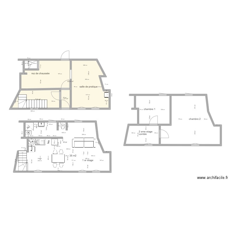 emilia. Plan de 0 pièce et 0 m2