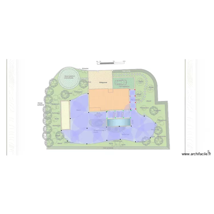 villa 5. Plan de villa 5. Plan de
