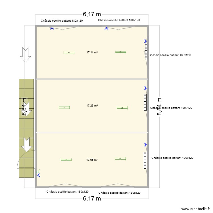 Dubois projet 16-09-2025. Plan de 6 pièces et 104 m2