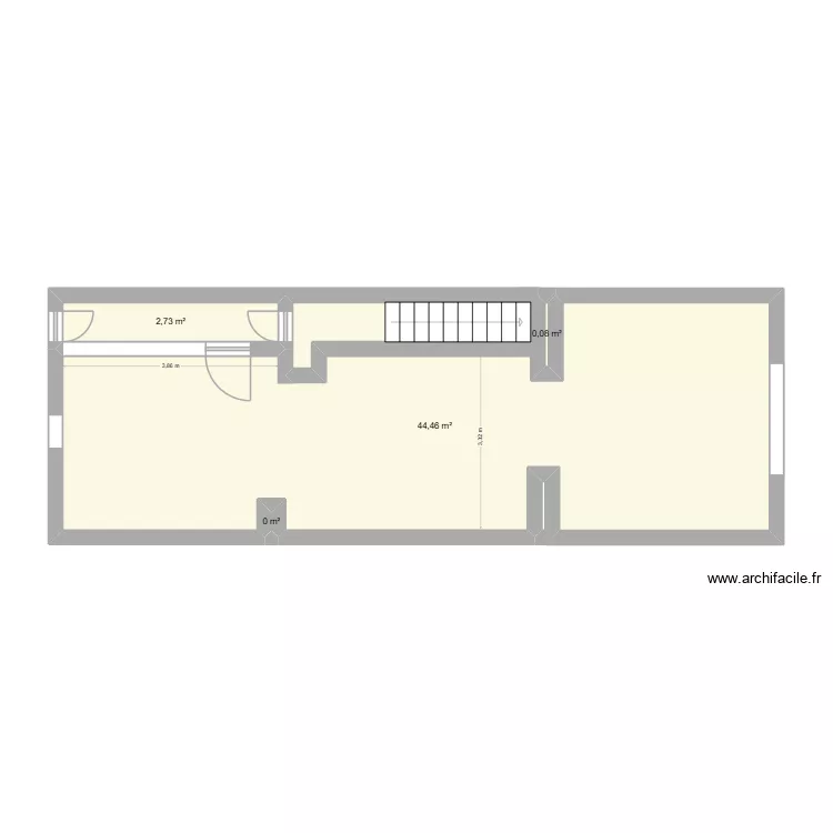 Maison. Plan de 4 et 47 m² Maison. Plan de 4 et 47 m²