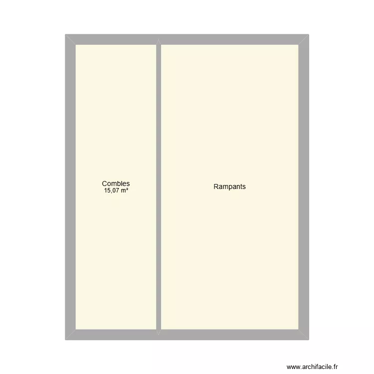 Aubin Combles. Plan de 