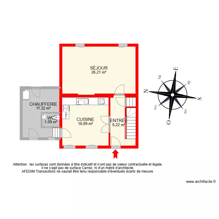 BI 35032. Plan de 28  et 253 m²