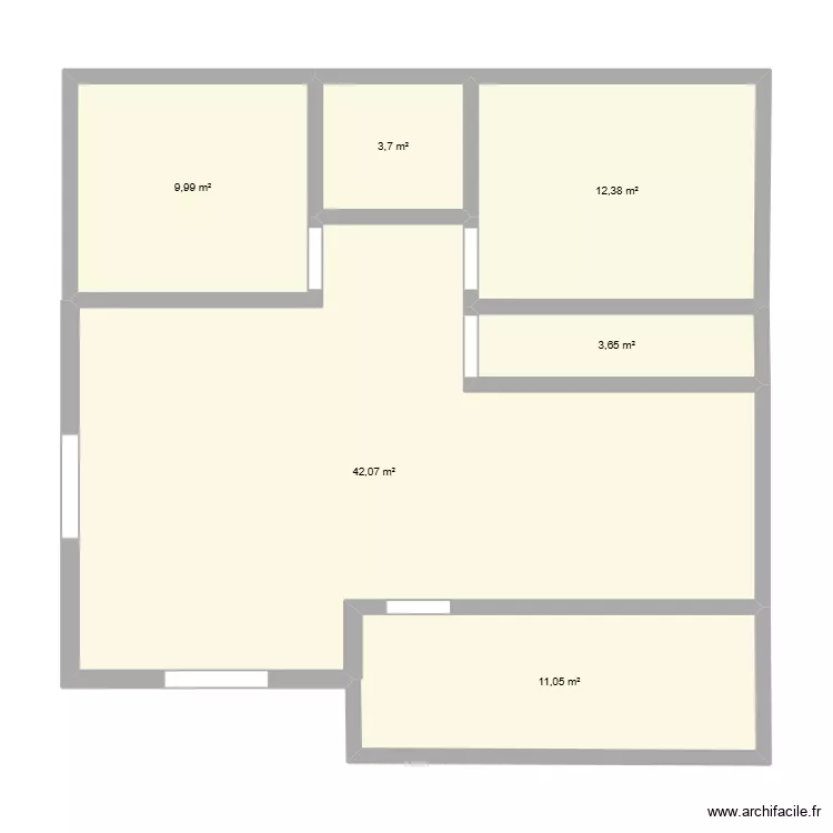 test e2. Plan de 6 et 83 m² test e2. Plan de 6 et 83 m²