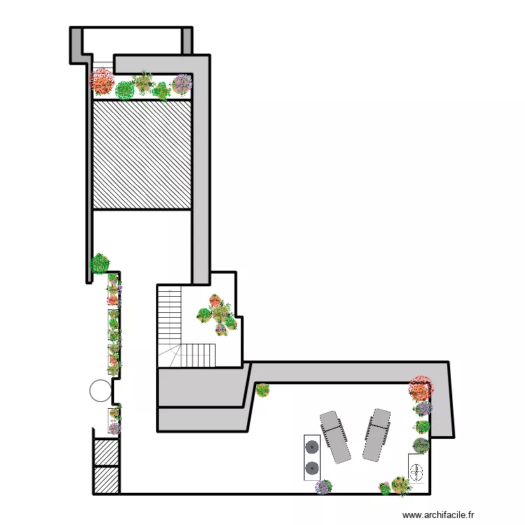 Beaux-Arts. Plan de 13 pièces et 111 m²