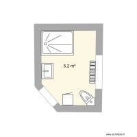 Maison à la mer : salle de bain