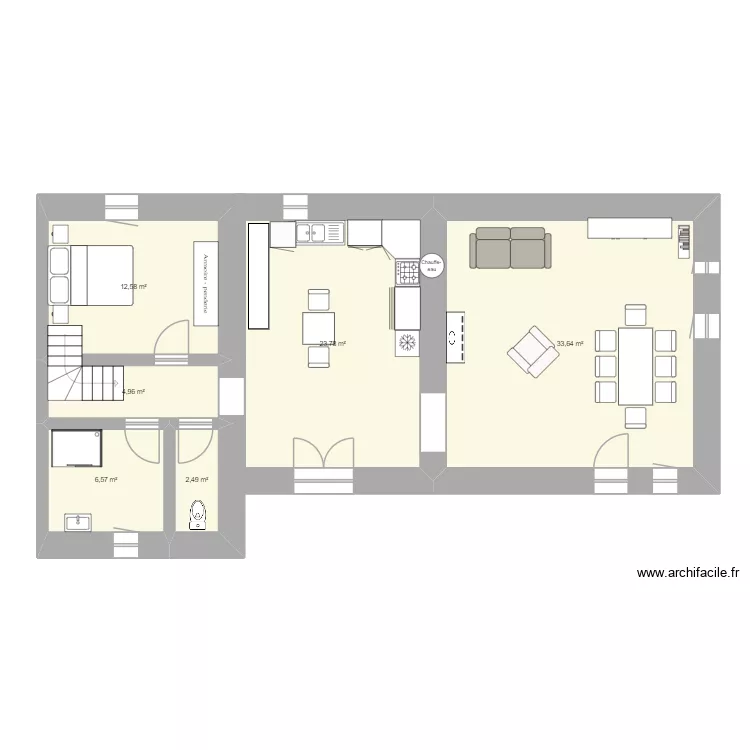 PCMI2. Plan de 6 et 84 m² PCMI2. Plan de 6 et 84 m²