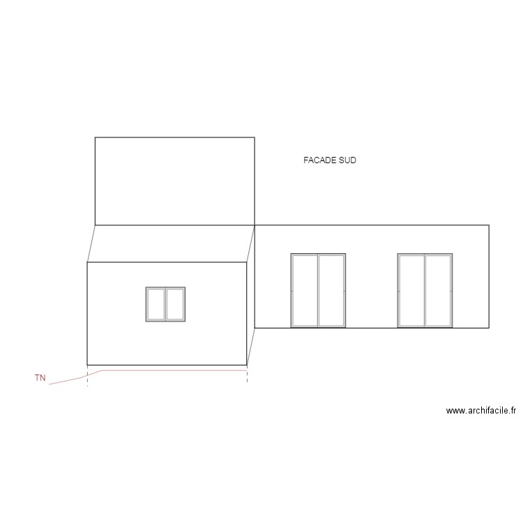 SUD LAGARDERE. Plan de 0 pièce et 0 m2