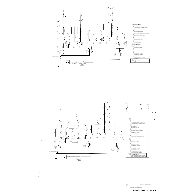 ET 2, ANDERLECHT. Plan de 
