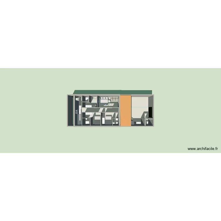 Plan. Plan de 2 Pièces et 105 m² Plan. Plan de 2 Pièces et 105 m²