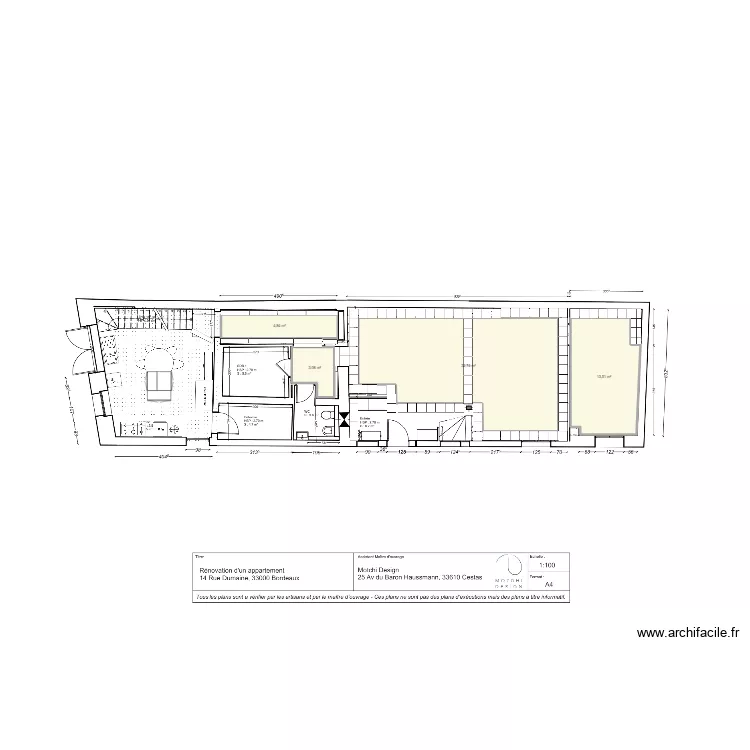 IMANE cuisine Vx. Plan de 