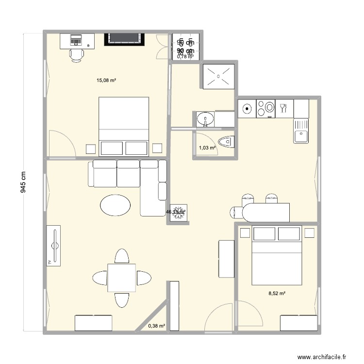 Bellamy Plan modifié Final. Plan de 0 pièce et 0 m2
