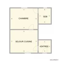 PLAN APPART ETAGE BOUILLARGUES PLB