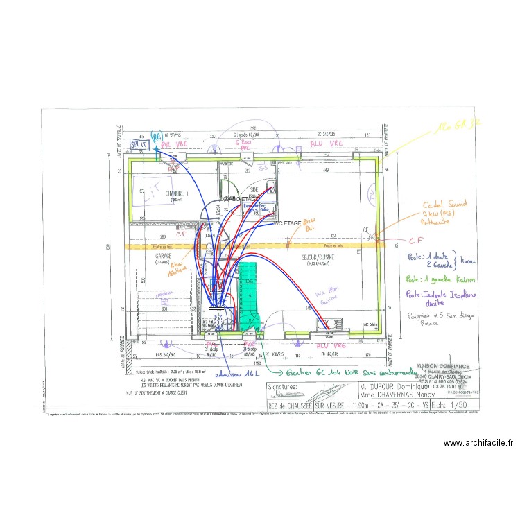 DUFOUR HYDRAULIQUE. Plan de 0 pièce et 0 m2