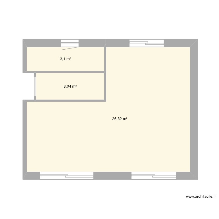 trinit&eacute; sdb. Plan de 0 pièce et 0 m2