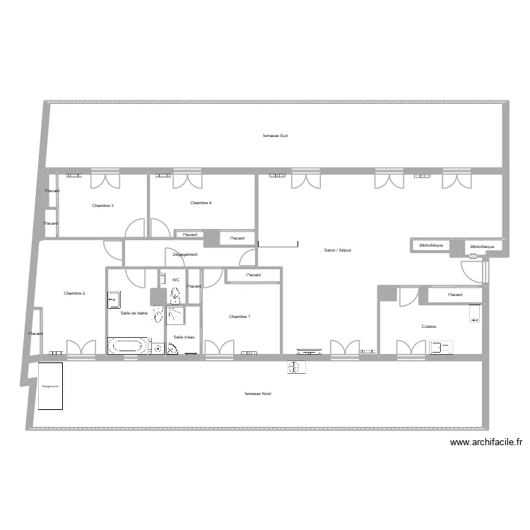 GODARD. Plan de 28 et 243 m² GODARD. Plan de 28 et 243 m²