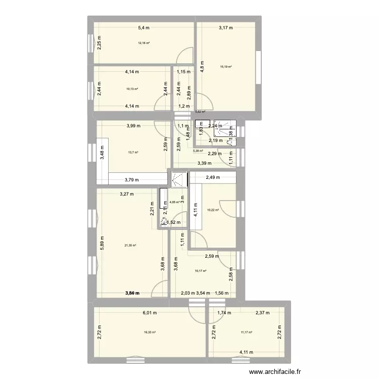 nouveau rdv okkk. Plan de 25 Pièces et 332 m² nouveau rdv okkk. Plan de 25 Pièces et 332 m²